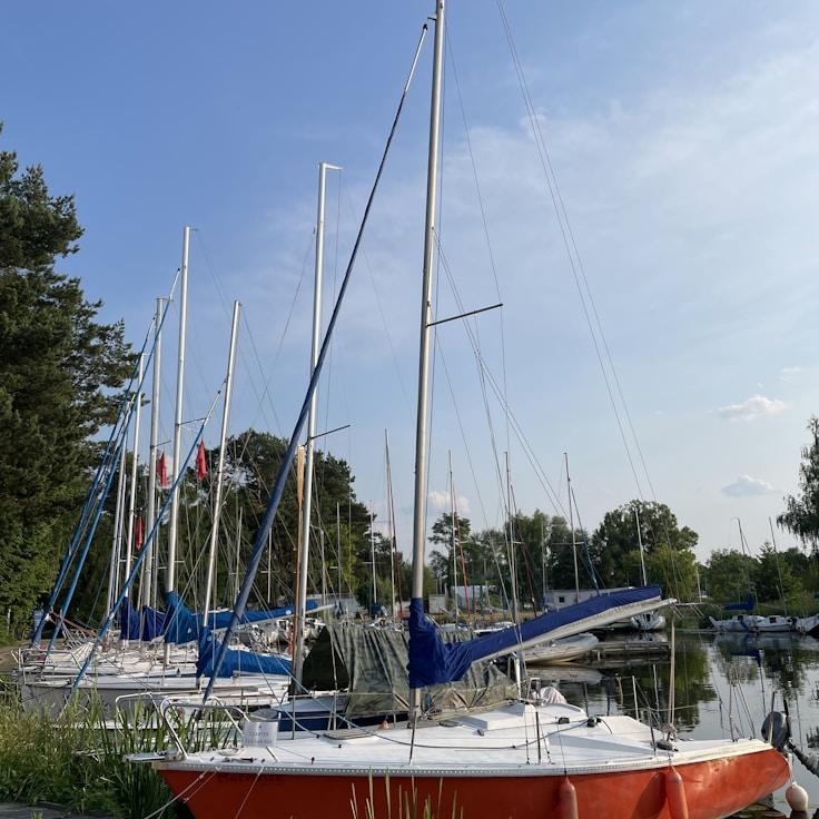 Yachting life scene